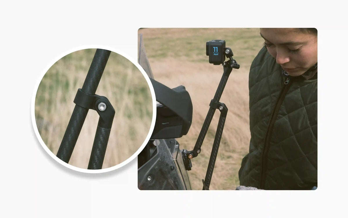 Boom + Adhesive Mounts